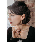 St Agatha Earring - Sunday Golden