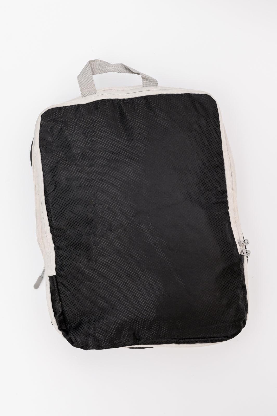It Girl Travel Collection Suitcase Organizers In Black - Sunday Golden
