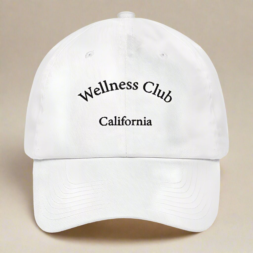 Wellness Club Embroidered Dad Hat - Sunday Golden