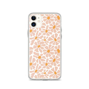 Groovy Flower PINK | Clear Case for iPhone® - Sunday Golden