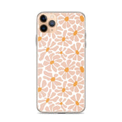 Groovy Flower PINK | Clear Case for iPhone® - Sunday Golden