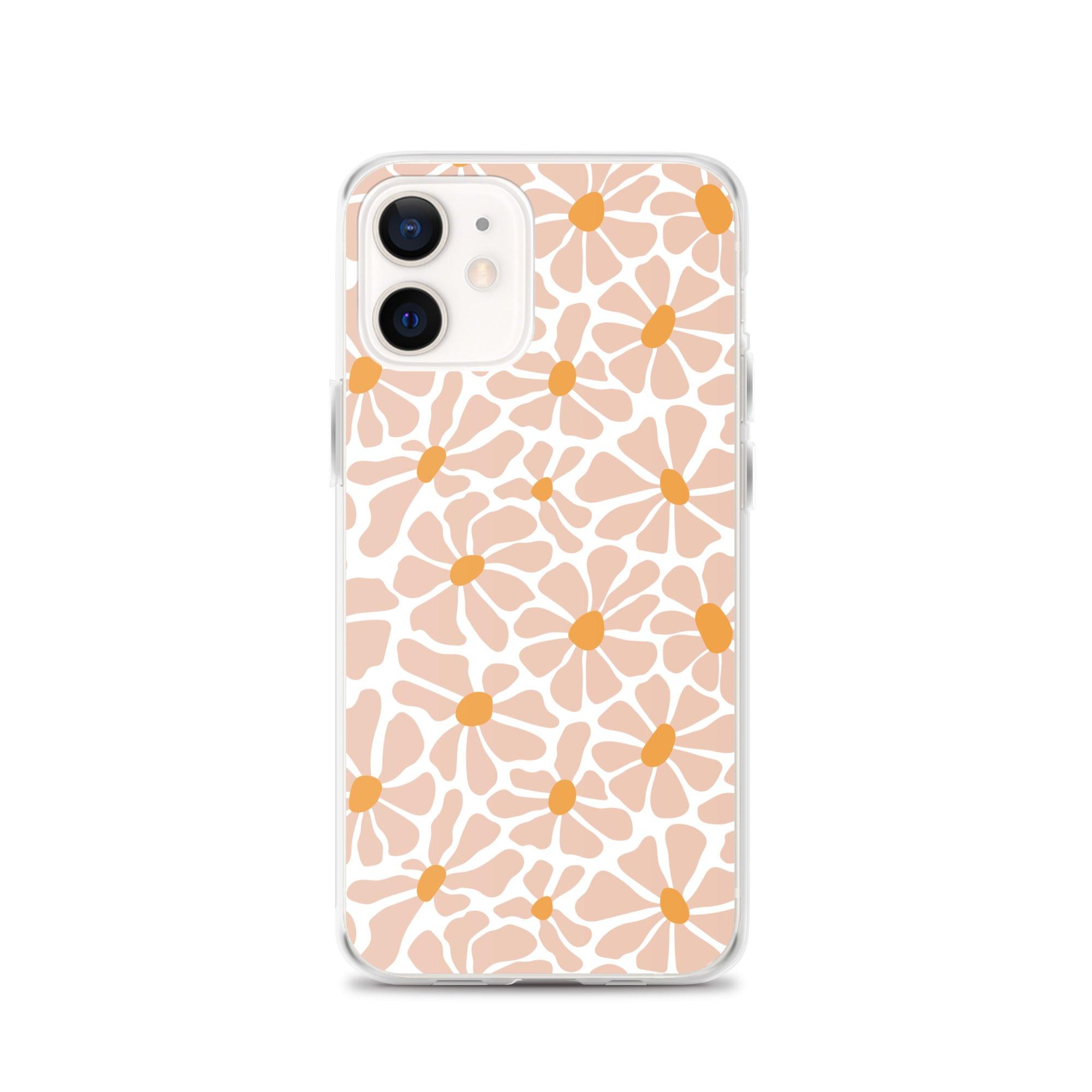Groovy Flower PINK | Clear Case for iPhone® - Sunday Golden
