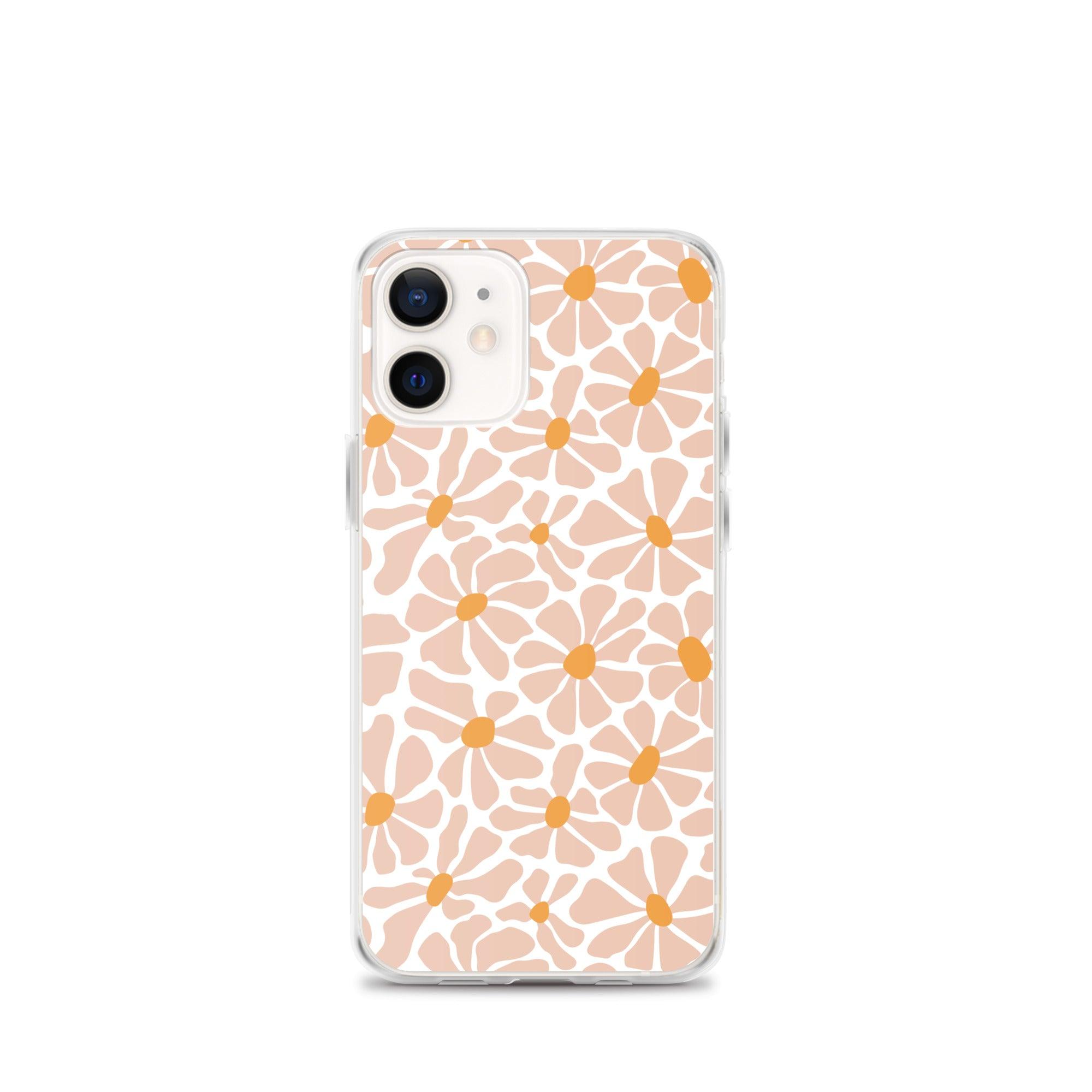 Groovy Flower PINK | Clear Case for iPhone® - Sunday Golden