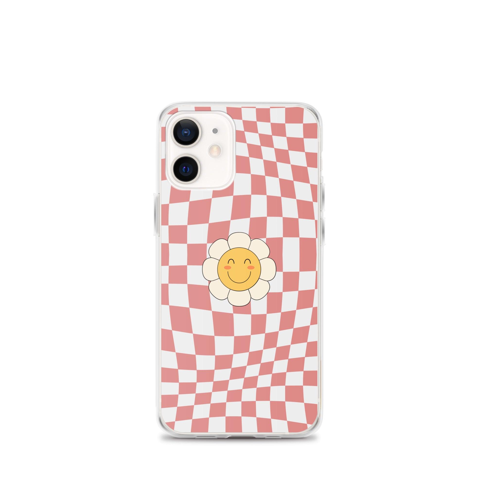 Happy Flower PINK | Clear Case for iPhone® - Sunday Golden