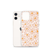 Groovy Flower PINK | Clear Case for iPhone® - Sunday Golden