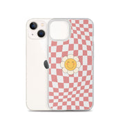 Happy Flower PINK | Clear Case for iPhone® - Sunday Golden
