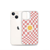 Happy Flower PINK | Clear Case for iPhone® - Sunday Golden