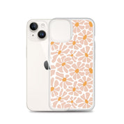 Groovy Flower PINK | Clear Case for iPhone® - Sunday Golden