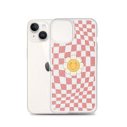 Happy Flower PINK | Clear Case for iPhone® - Sunday Golden