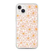 Groovy Flower PINK | Clear Case for iPhone® - Sunday Golden
