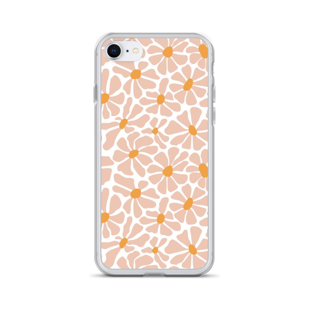 Groovy Flower PINK | Clear Case for iPhone® - Sunday Golden