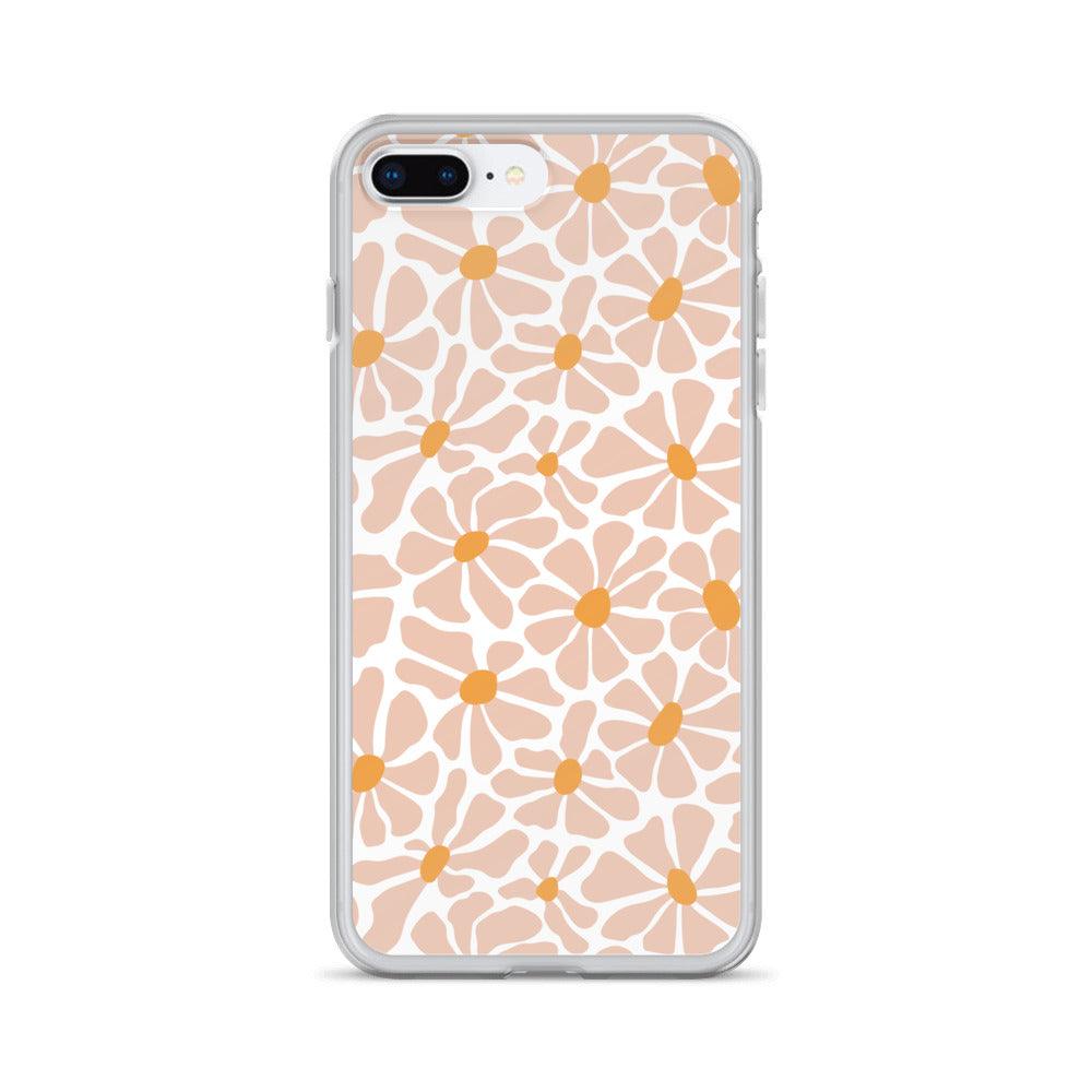 Groovy Flower PINK | Clear Case for iPhone® - Sunday Golden