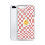 Happy Flower PINK | Clear Case for iPhone® - Sunday Golden