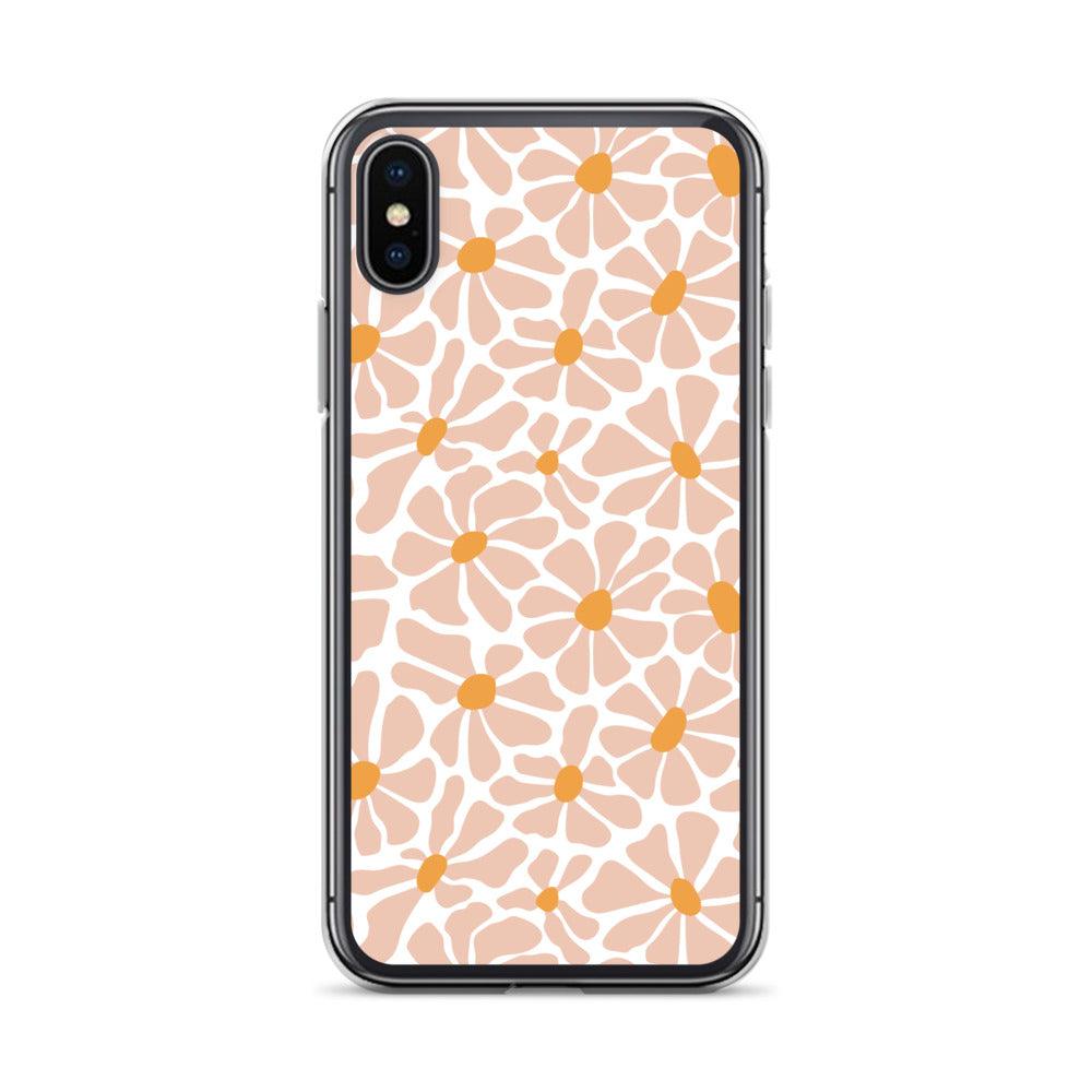 Groovy Flower PINK | Clear Case for iPhone® - Sunday Golden