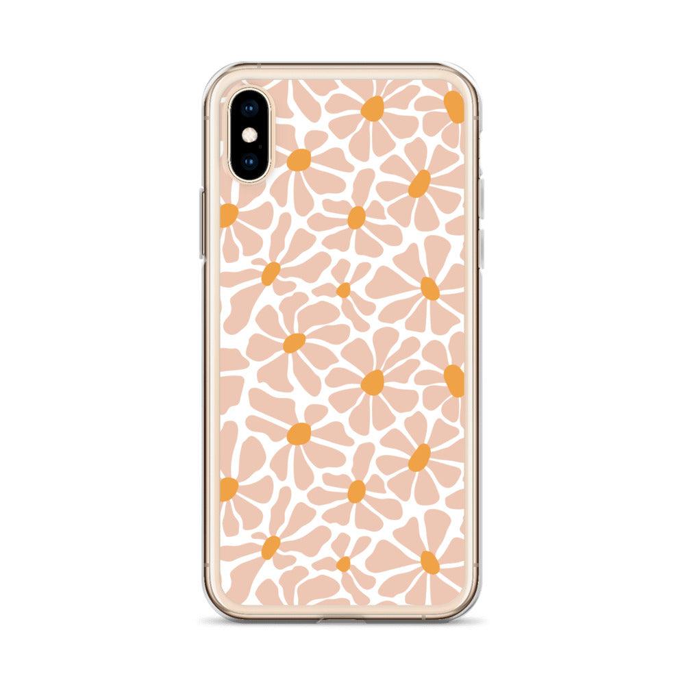 Groovy Flower PINK | Clear Case for iPhone® - Sunday Golden