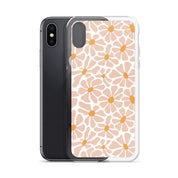 Groovy Flower PINK | Clear Case for iPhone® - Sunday Golden