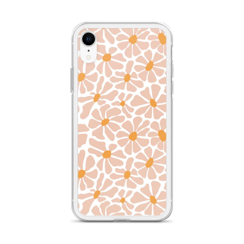 Groovy Flower PINK | Clear Case for iPhone® - Sunday Golden