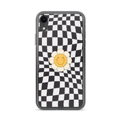 Happy Flower BLACK | Clear Case for iPhone® - Sunday Golden