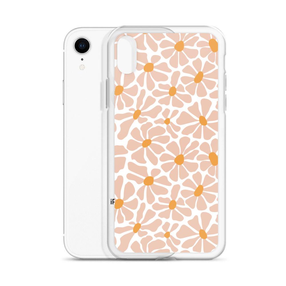 Groovy Flower PINK | Clear Case for iPhone® - Sunday Golden