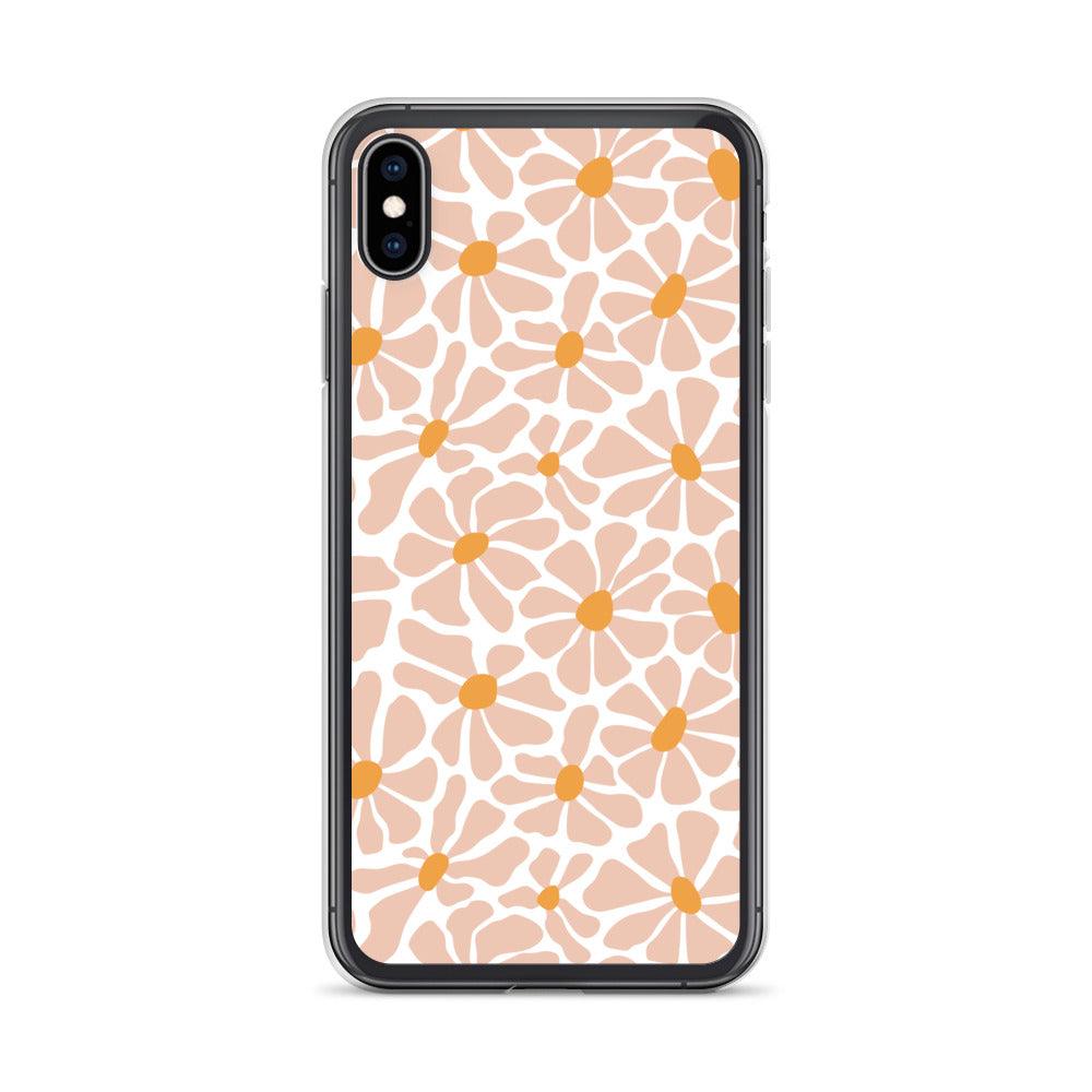 Groovy Flower PINK | Clear Case for iPhone® - Sunday Golden