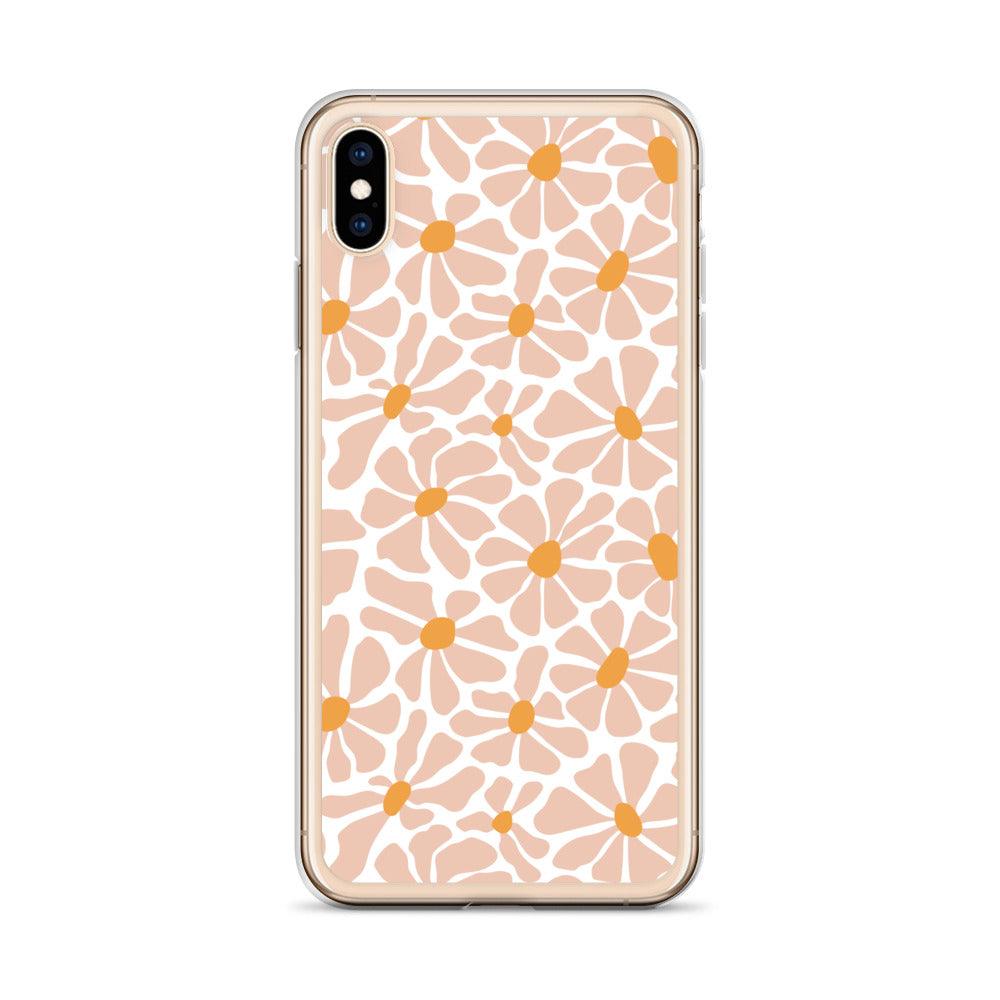 Groovy Flower PINK | Clear Case for iPhone® - Sunday Golden