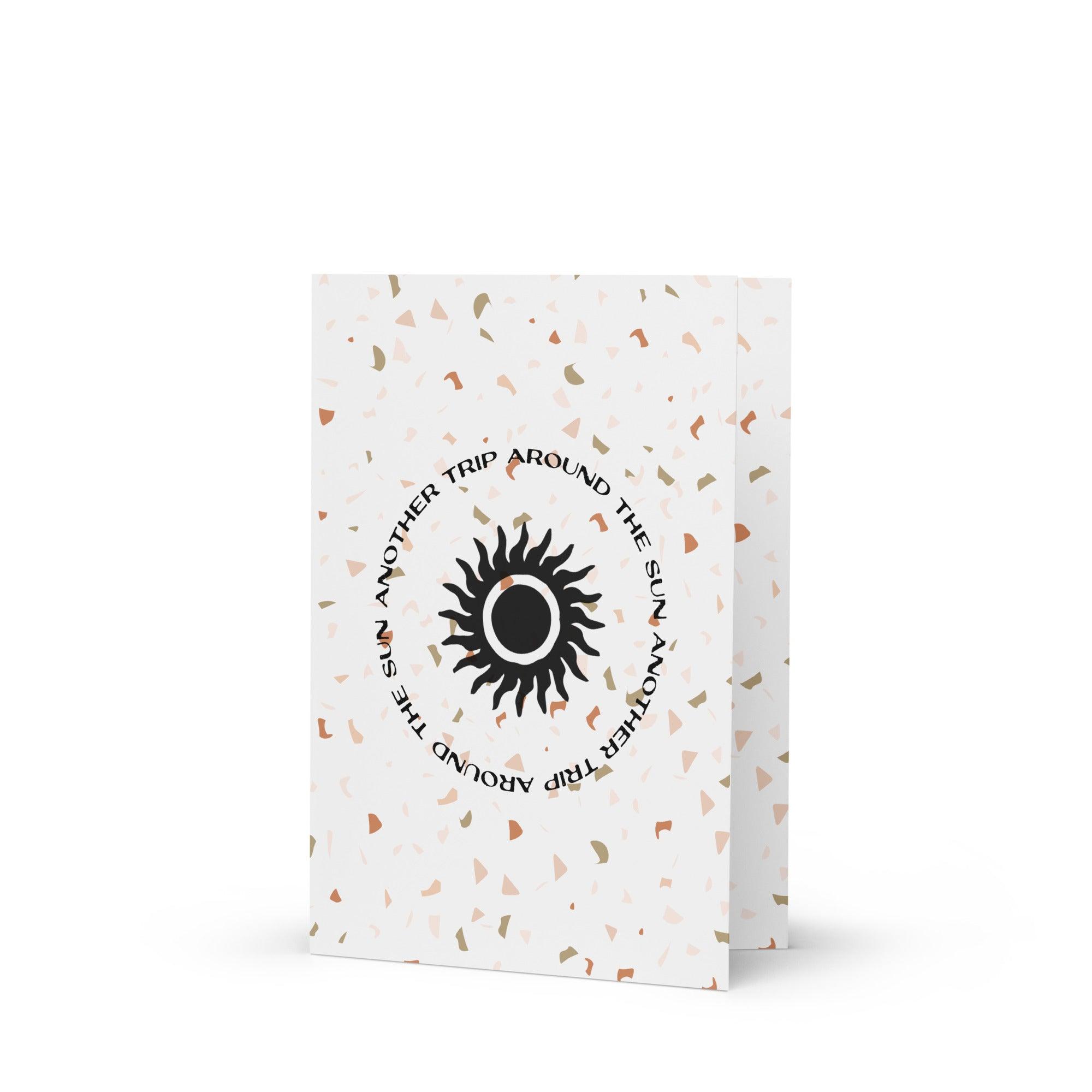 Another Trip Around the Sun | Birthday Card - Sunday Golden