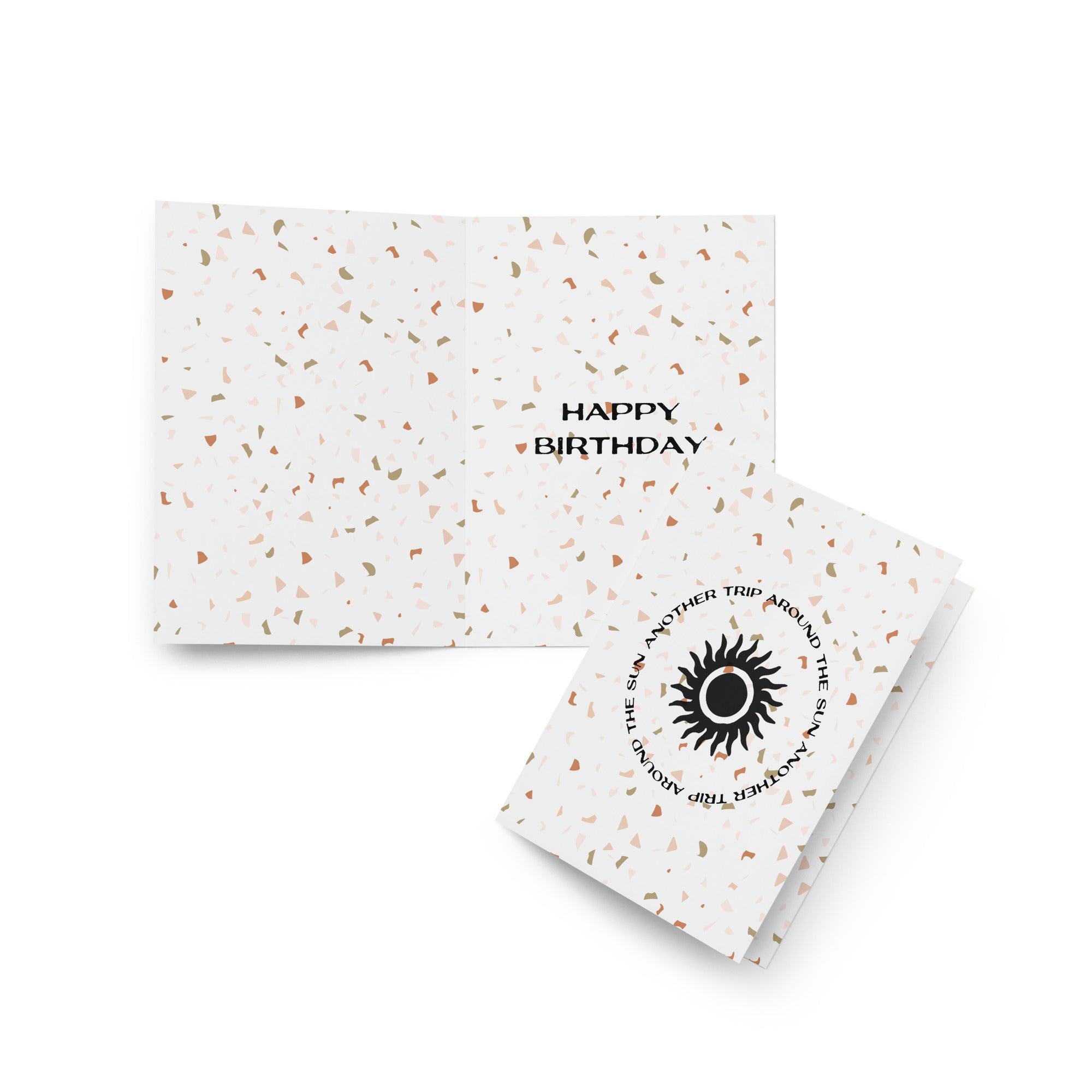 Another Trip Around the Sun | Birthday Card - Sunday Golden