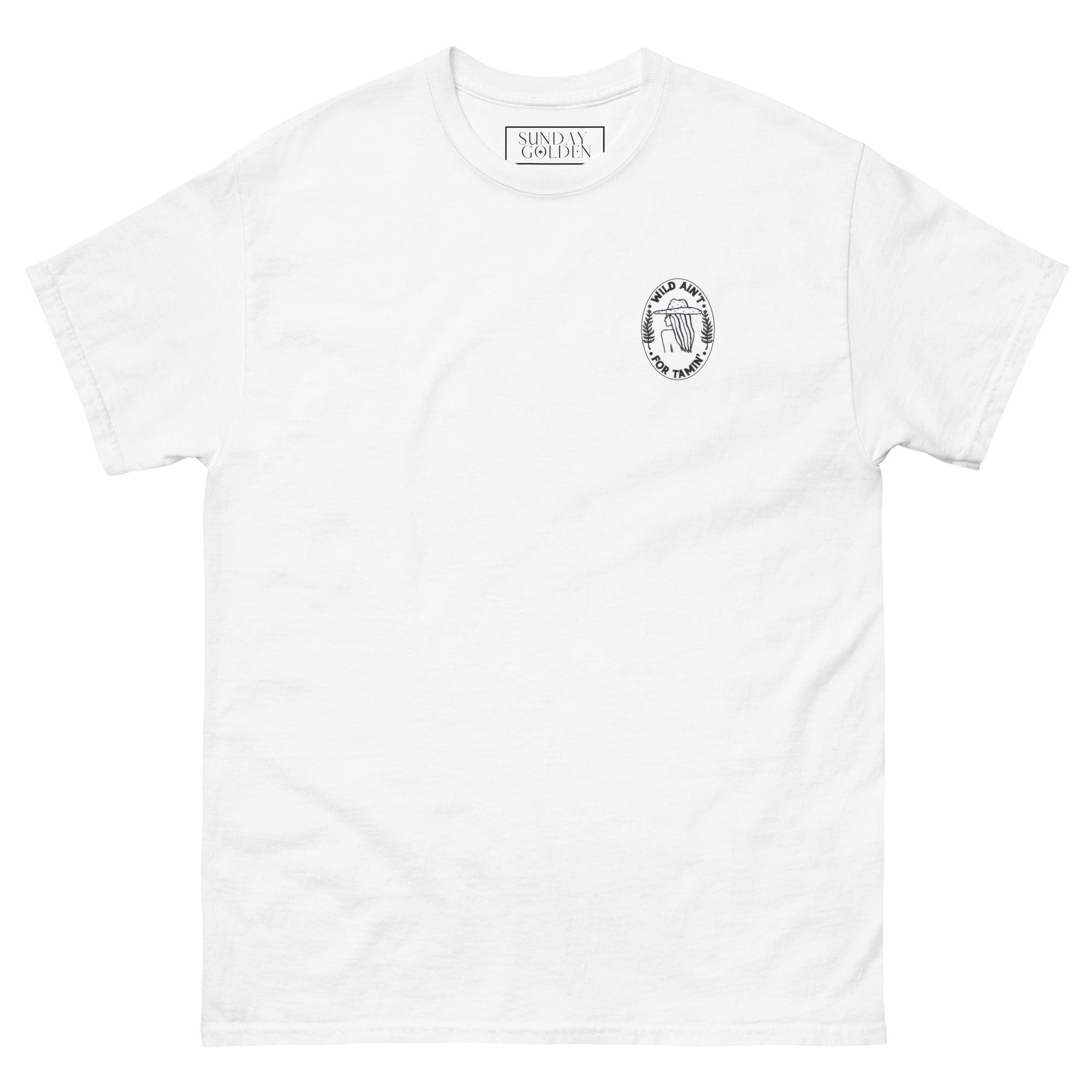 Wild Ain't For Tamin' | Classic Fit Tee - Sunday Golden