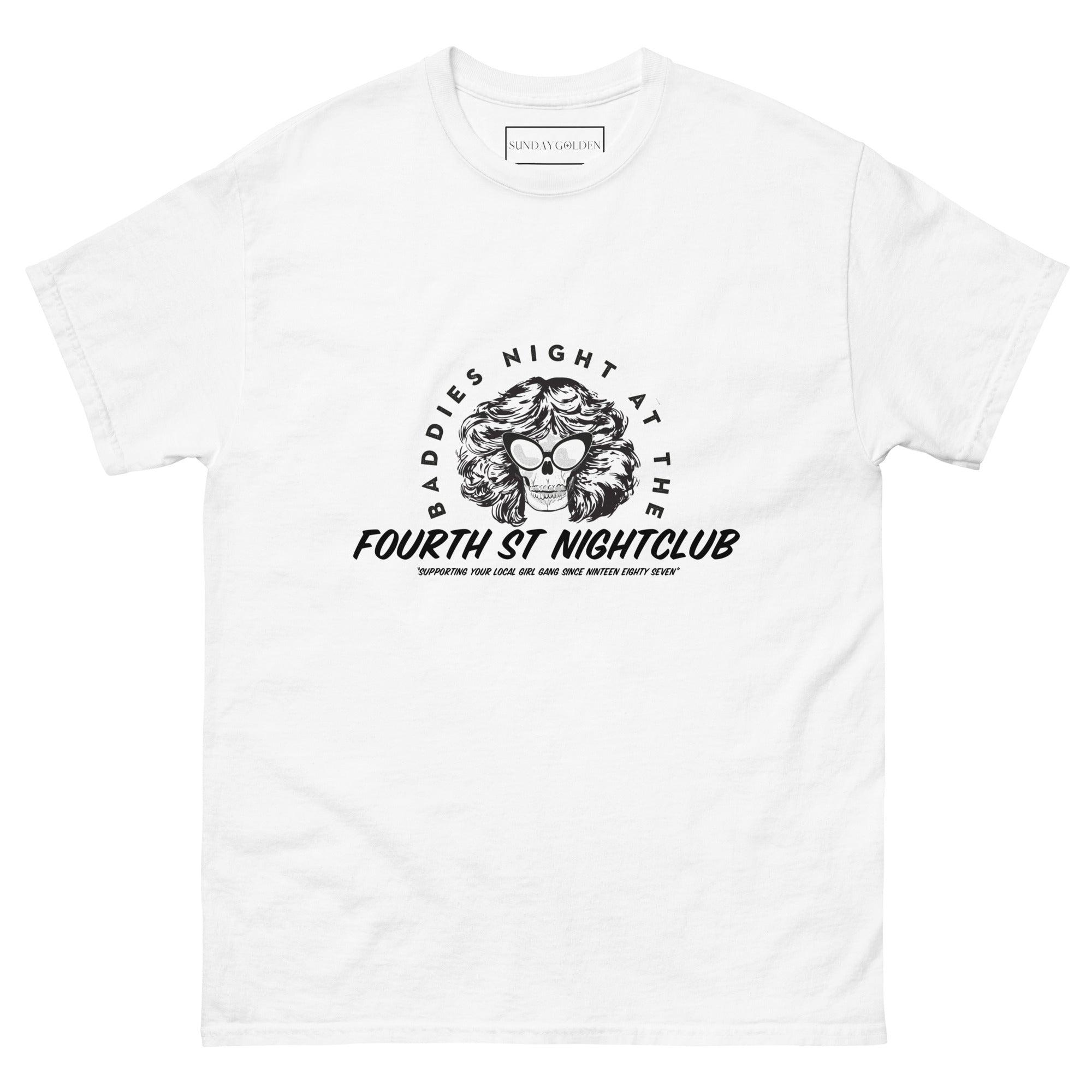 Baddies Night | Classic Fit Tee - Sunday Golden