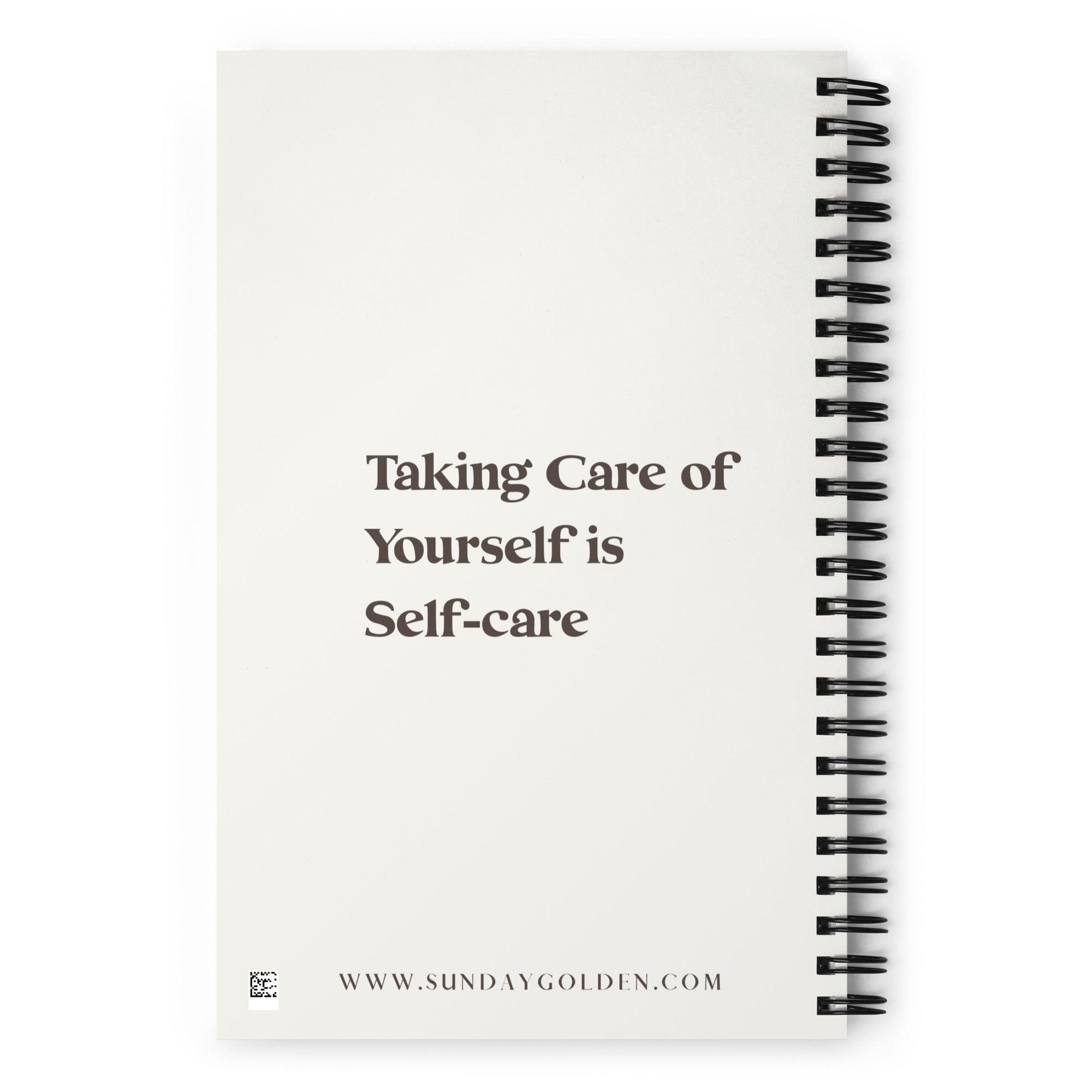 Self-Care Journal - Sunday Golden